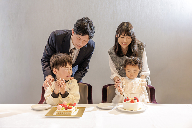 【個室】ご家族のお祝いプラン　イメージ画像