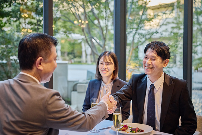 【個室】接待・会食プラン　イメージ画像