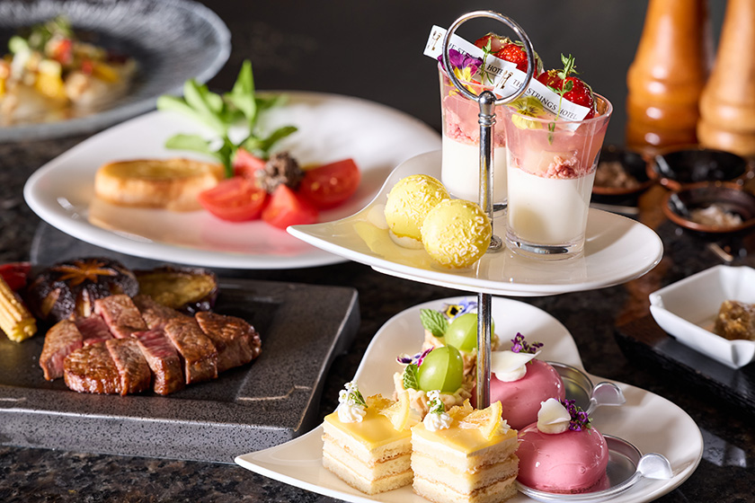 【平日限定】旬のいちごのミニアフタヌーンティー付きランチプラン イメージ画像