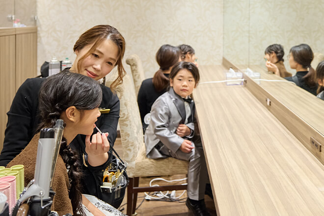 ストリングス 七五三フォト＆個室会食付きプラン　イメージ画像
