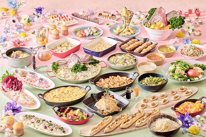 【Instagram限定】いちごスイーツ食べ放題の地中海グルメブッフェ～滞在時間無制限などのスペシャルプラン～　イメージ画像