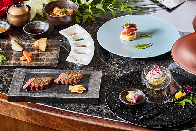 【3月31日まで期間限定】今だけ食前酒付き鉄板焼ランチ＆ディナープラン　イメージ画像