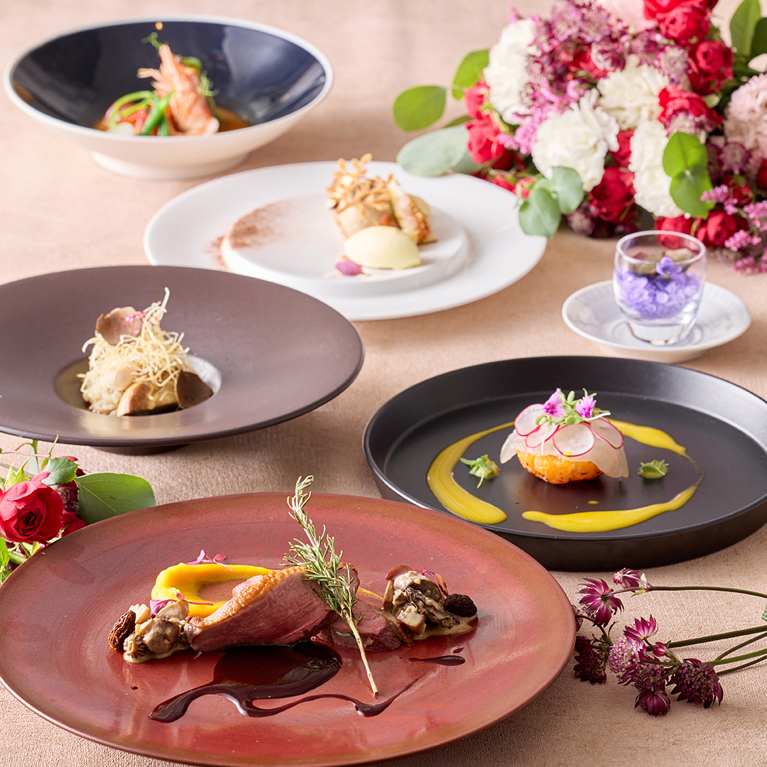 【旬の食材を使ったシェフのこだわりフレンチ】ランチ&ディナーコースのご案内 イメージ画像