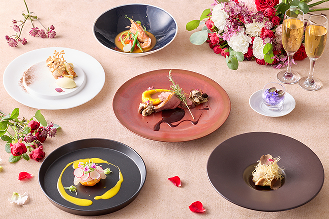【旬の食材を使ったシェフのこだわりフレンチ】ランチ＆ディナーコースのご案内　イメージ画像