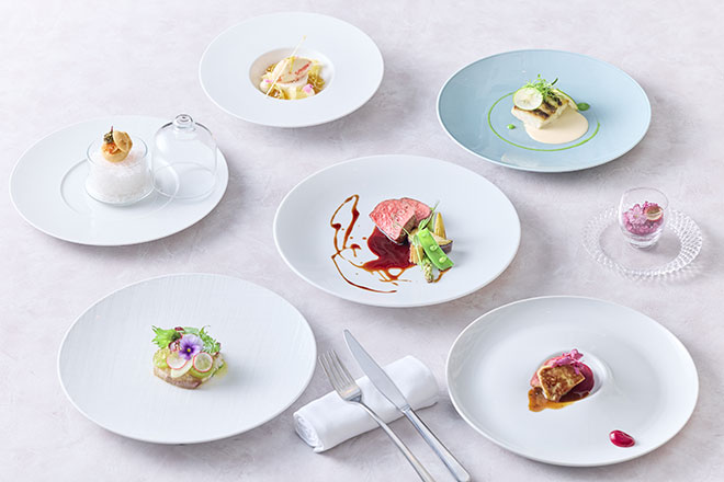 【旬の食材を使ったシェフのこだわり】フレンチコースのご案内　イメージ画像