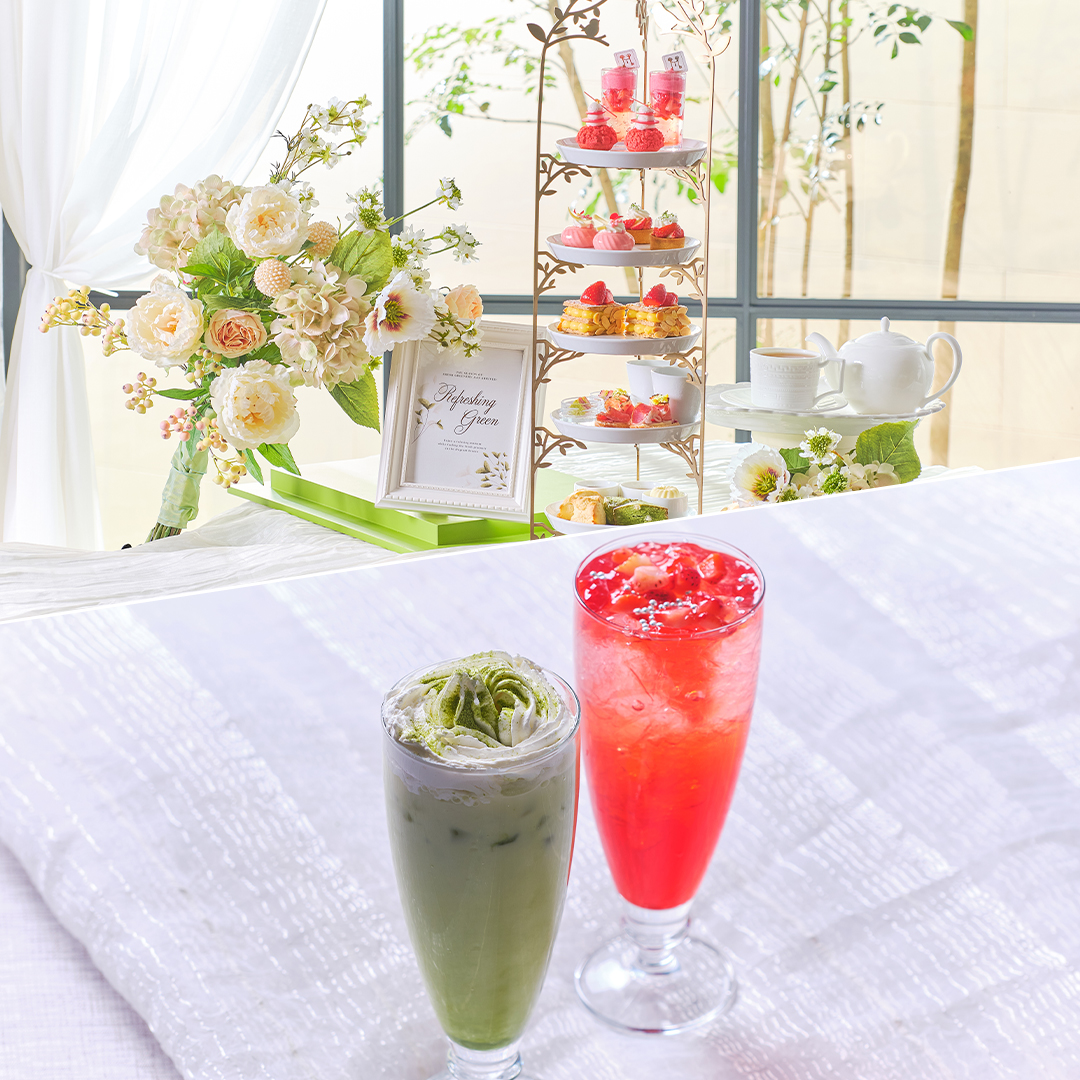 【4・5月限定】スペシャルドリンク付きアフタヌーンティー 特別プライス　イメージ画像