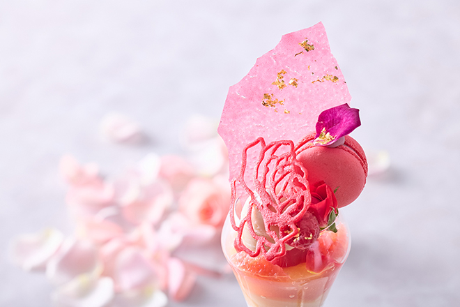 大人のご褒美パフェ ~Jurlique Rose~ イメージ画像
