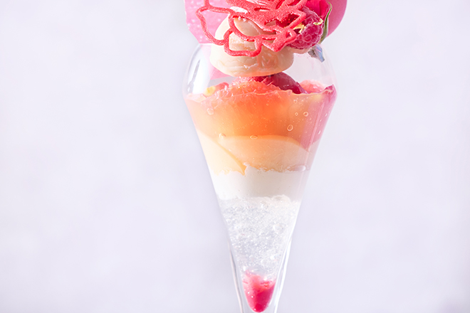 大人のご褒美パフェ ~Jurlique Rose~ イメージ画像