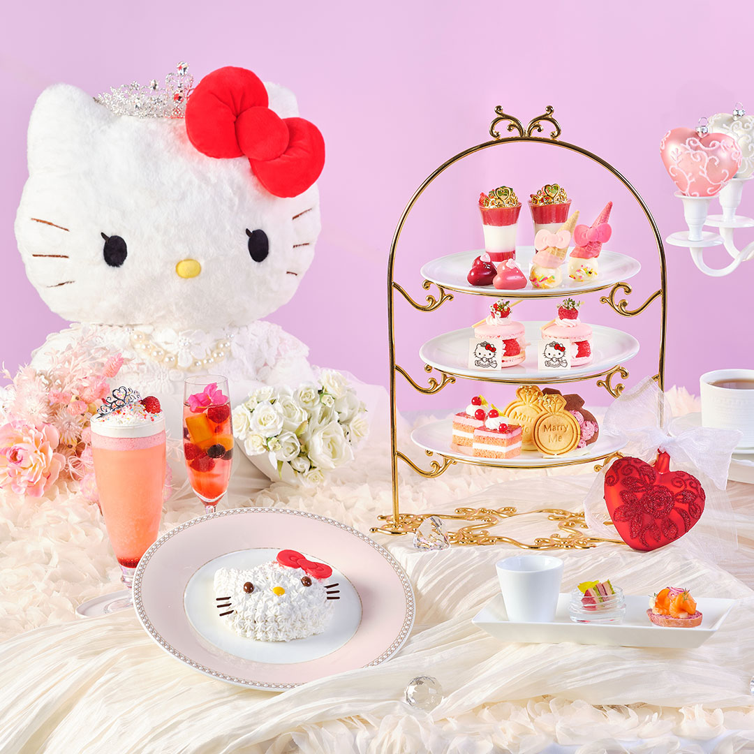 ハローキティ プリンセスアフタヌーンティー イメージ画像