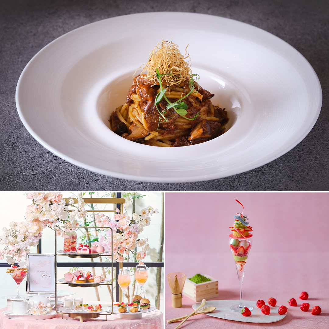 【選べるスイーツ】パフェorアフタヌーンティーから選べるパスタランチ　イメージ画像