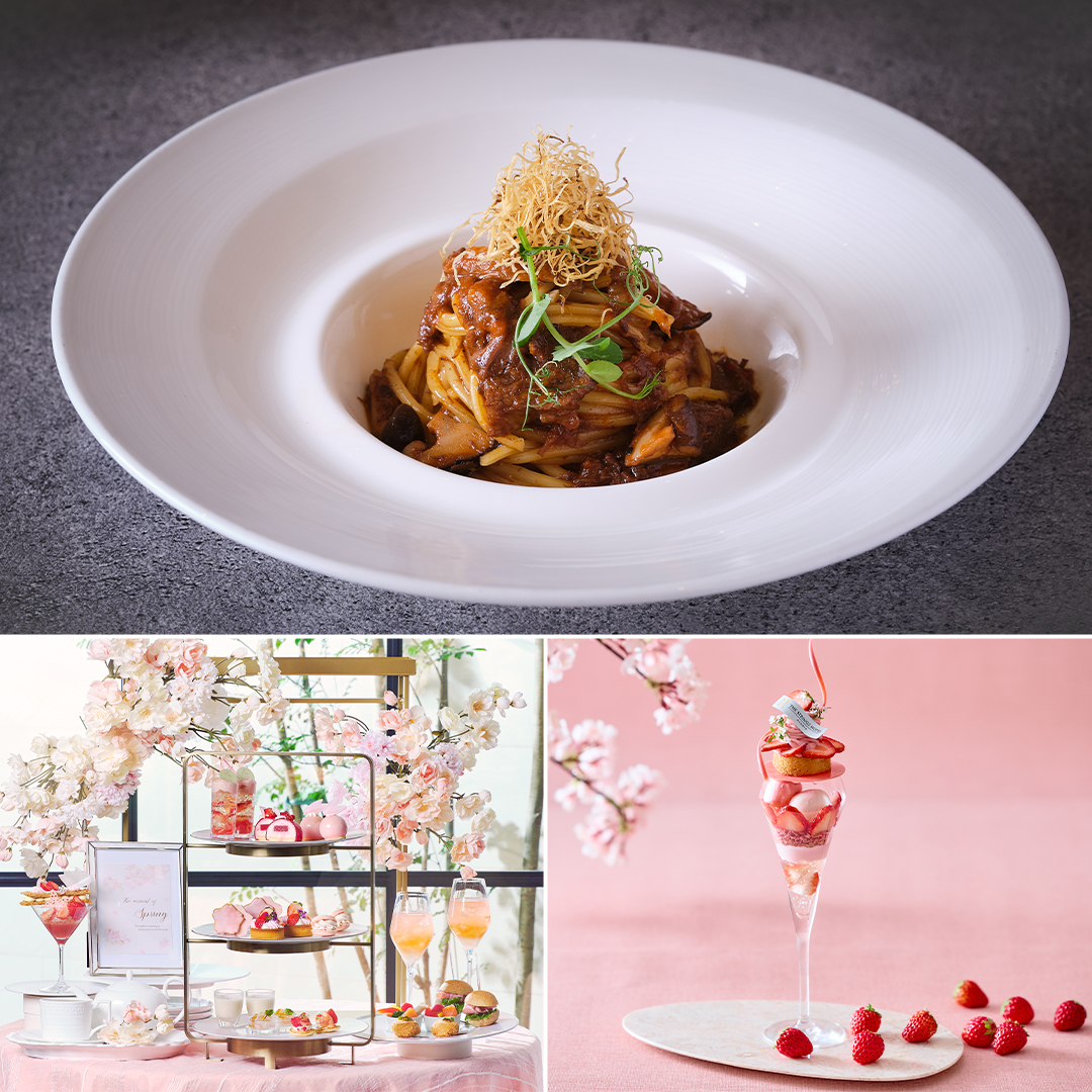 【選べるスイーツ】パフェorアフタヌーンティーから選べるパスタランチ　イメージ画像