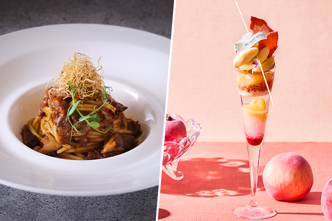 【選べるスイーツ】パフェorアフタヌーンティーから選べるパスタランチ　イメージ画像