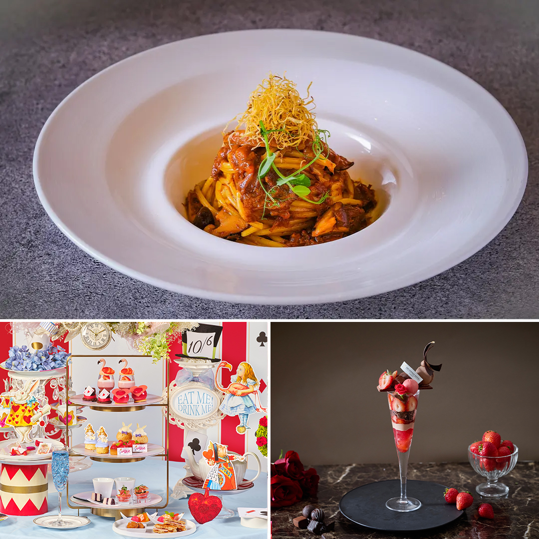 【選べるスイーツ】パフェorアフタヌーンティーから選べるパスタランチ　イメージ画像