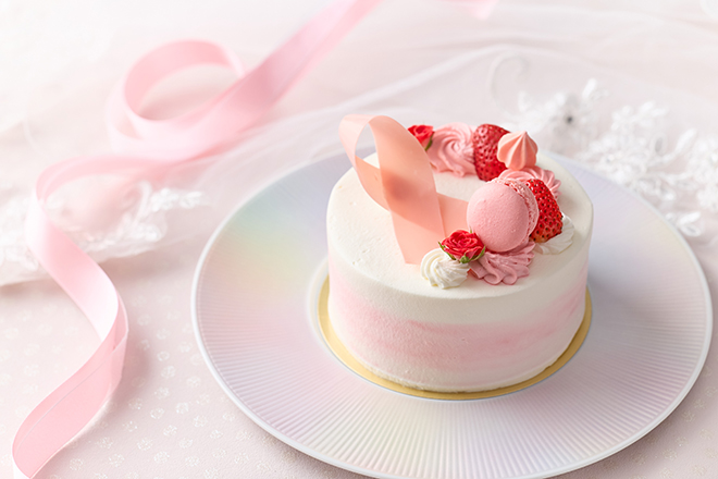 “ピンクリボンフェスティバル”賛同企画<br>ピンクカラーのドリンクプレゼント＆ホテルオリジナルケーキ販売　イメージ画像