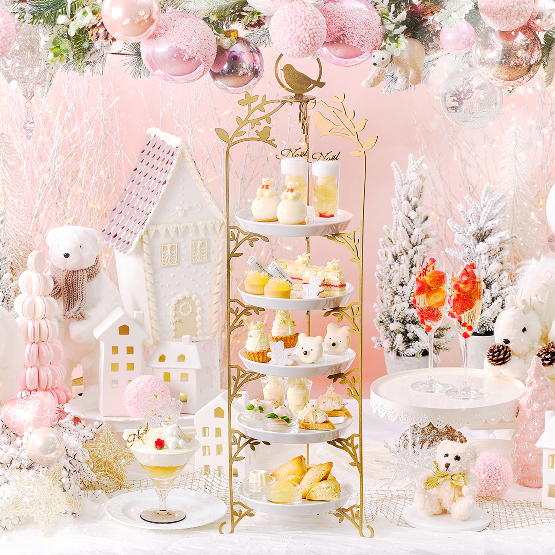 【グルメサイト年間アワード受賞】ホワイトベアのクリスマスアフタヌーンティー イメージ画像