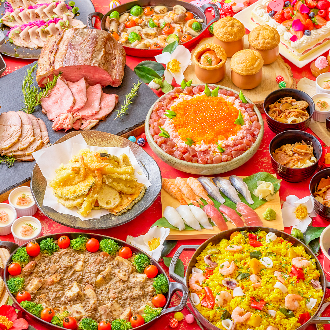 初春ブッフェ~彩り豊かな祝いの味覚~ イメージ画像
