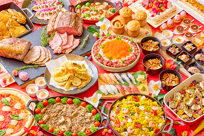 初春ブッフェ～彩り豊かな祝いの味覚～　イメージ画像