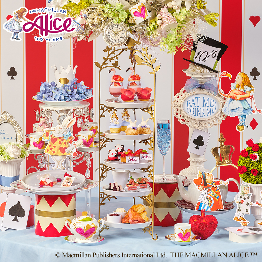 【ホテル開業10周年記念】アリスのストロベリーアフタヌーンティー　イメージ画像