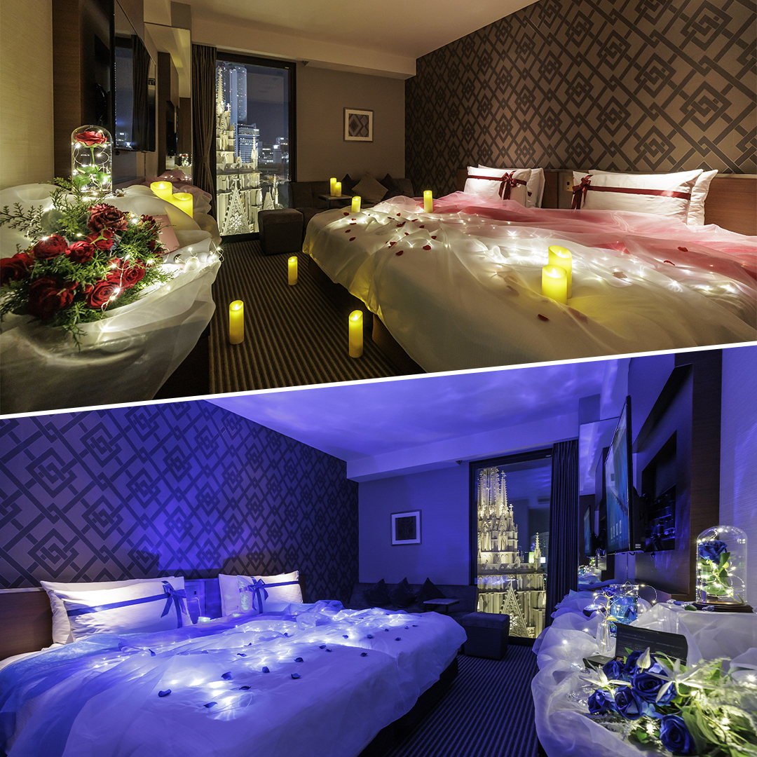 【2025Xmas】Christmas Rose Room ~Red&Blue~ イメージ画像