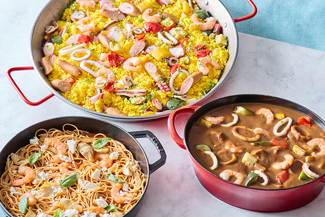 地中海フェア～豊かな海の恵みと魅惑の苺スイーツ～　イメージ画像