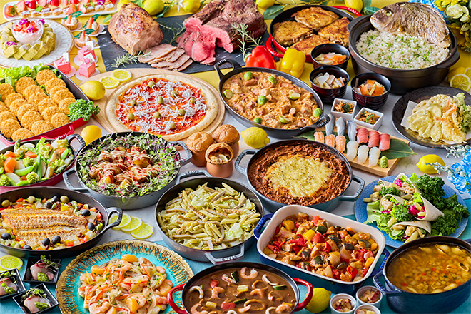 【ホテル開業10周年記念】地中海＆瀬戸内グルメフェア～豊かな海の恵みと魅惑の苺スイーツ第二弾～　イメージ画像