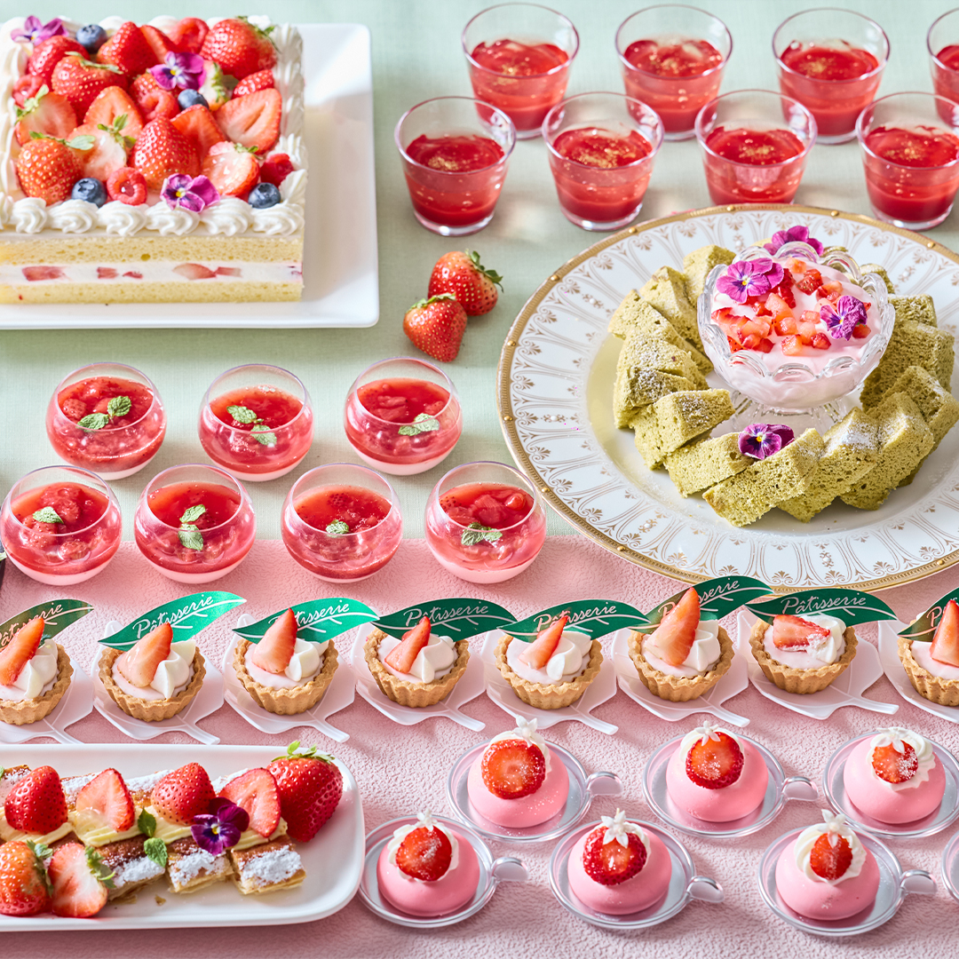 【旬のいちご尽くし】ストロベリースイーツブッフェ～真っ赤な宝石の祭典～　イメージ画像