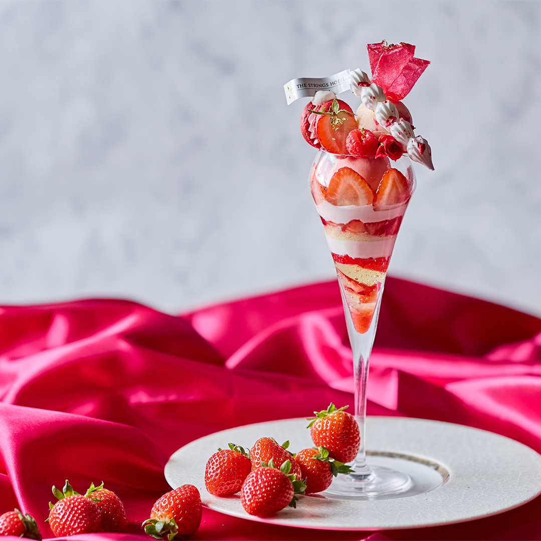 【贅沢いちご尽くし】大人のご褒美パフェ～Strawberry Shortcake～　イメージ画像