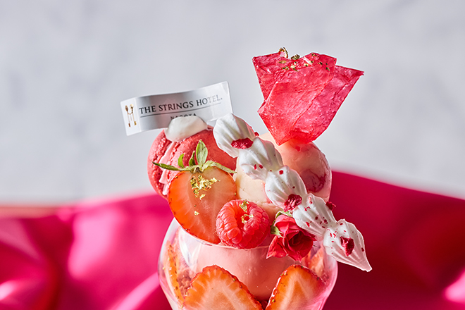 【贅沢いちご尽くし】大人のご褒美パフェ～Strawberry Shortcake～　イメージ画像