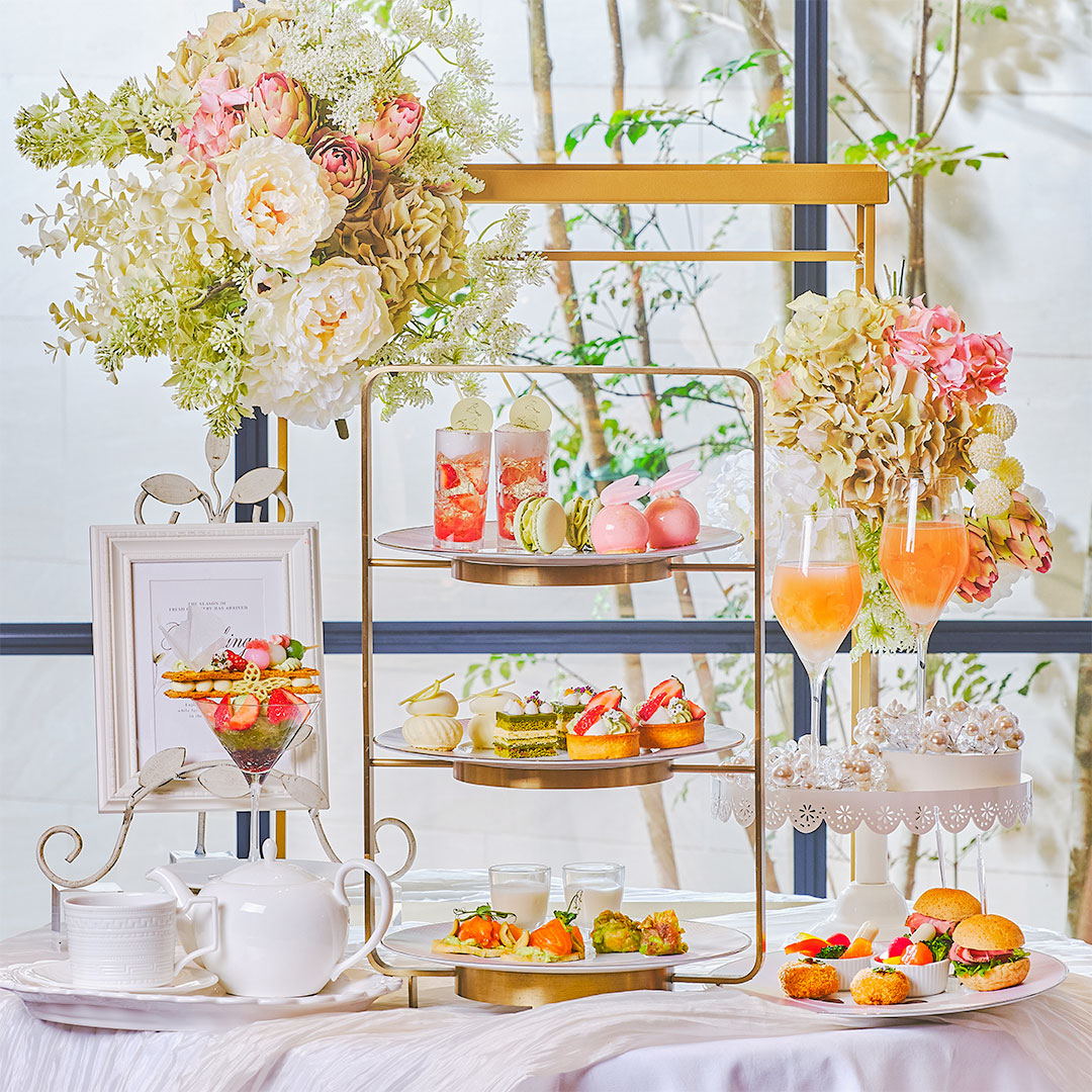 【ホテル開業10周年記念】グラマシーアフタヌーンティー ～いちごと抹茶のハーモニー～　イメージ画像