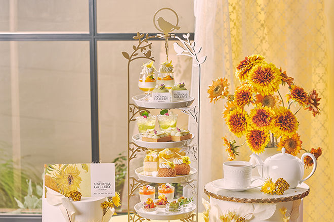 THE NATIONAL GALLERY LONDON AFTERNOON TEA<br>～Inspired by Monet & Van Gogh～　イメージ画像
