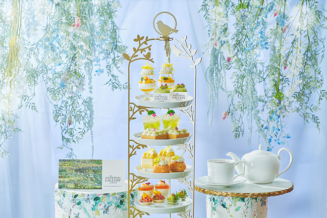 THE NATIONAL GALLERY LONDON AFTERNOON TEA<br>～Inspired by Monet & Van Gogh～　イメージ画像