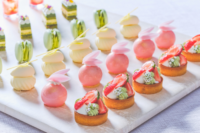 【ホテル開業10周年記念】初夏のいちごと抹茶のアフタヌーンティー　イメージ画像