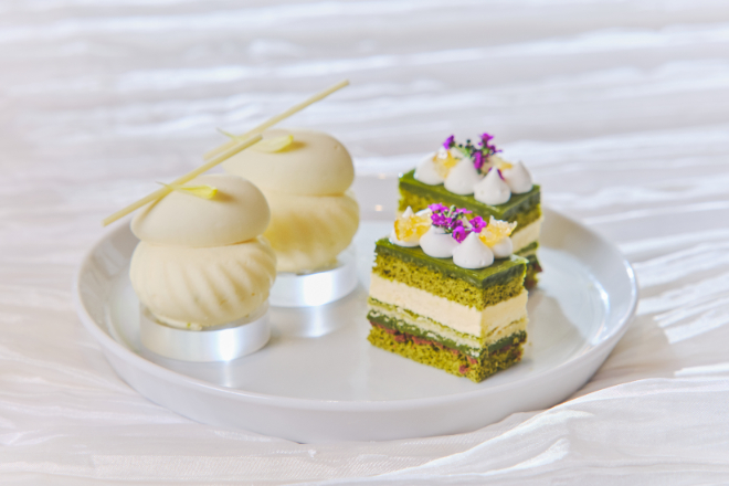 【ホテル開業10周年記念】初夏のいちごと抹茶のアフタヌーンティー　イメージ画像