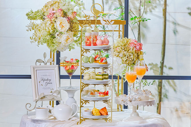 【ホテル開業10周年記念】初夏のいちごと抹茶のアフタヌーンティー　イメージ画像