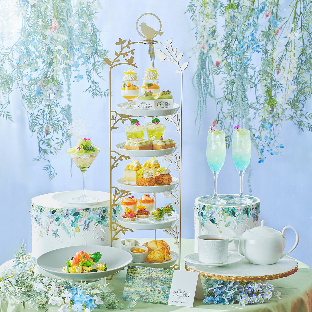 THE NATIONAL GALLERY LONDON AFTERNOON TEA<br>～Inspired by Monet & Van Gogh～　イメージ画像