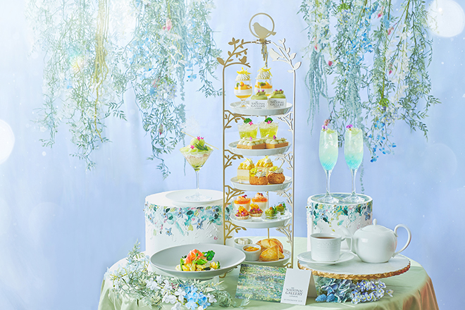THE NATIONAL GALLERY LONDON AFTERNOON TEA<br>～Inspired by Monet & Van Gogh～　イメージ画像