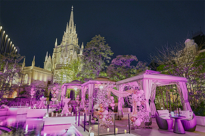 【ホテル開業10周年記念イベント】STRINGS Spring ROSE Night ≪4月22日（水）限定開催≫　イメージ画像