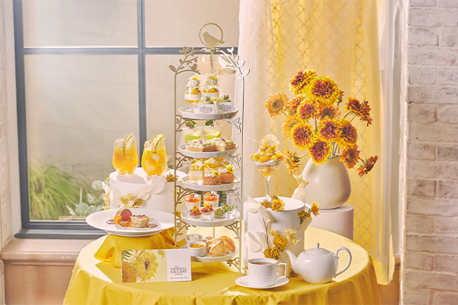 THE NATIONAL GALLERY LONDON AFTERNOON TEA<br>～Inspired by Monet & Van Gogh～　イメージ画像