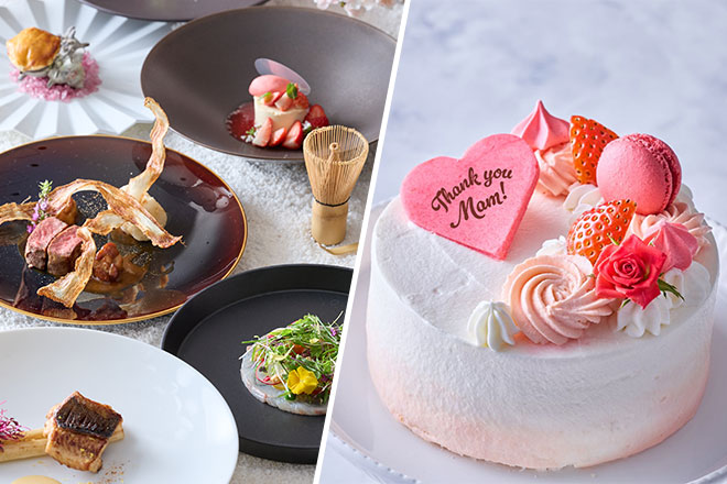 【日頃の感謝を込めて】母の日メッセージ付きコース　イメージ画像