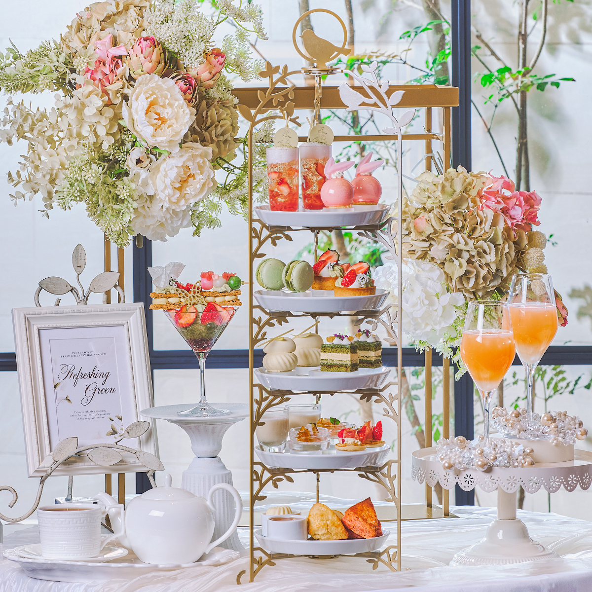 アフタヌーンティーのご案内　イメージ画像