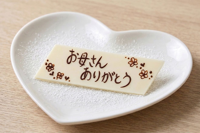 【日頃の感謝を込めて】母の日メッセージ付きコース　イメージ画像