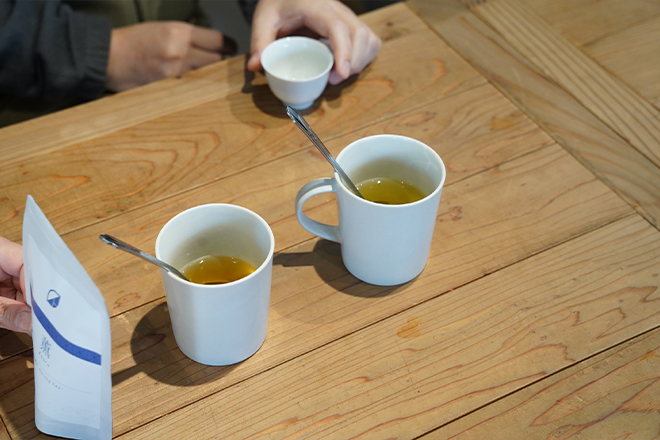 【リニューアルオープン記念】“伊勢茶mirume ”日本茶飲み比べ×コラボレーションコース　イメージ画像