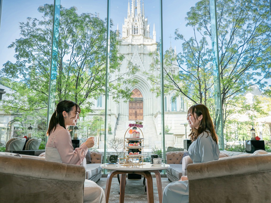 【女子旅にオススメ】大人気！予約困難！ニューヨークラウンジでのアフタヌーンティー付き宿泊プラン　イメージ画像