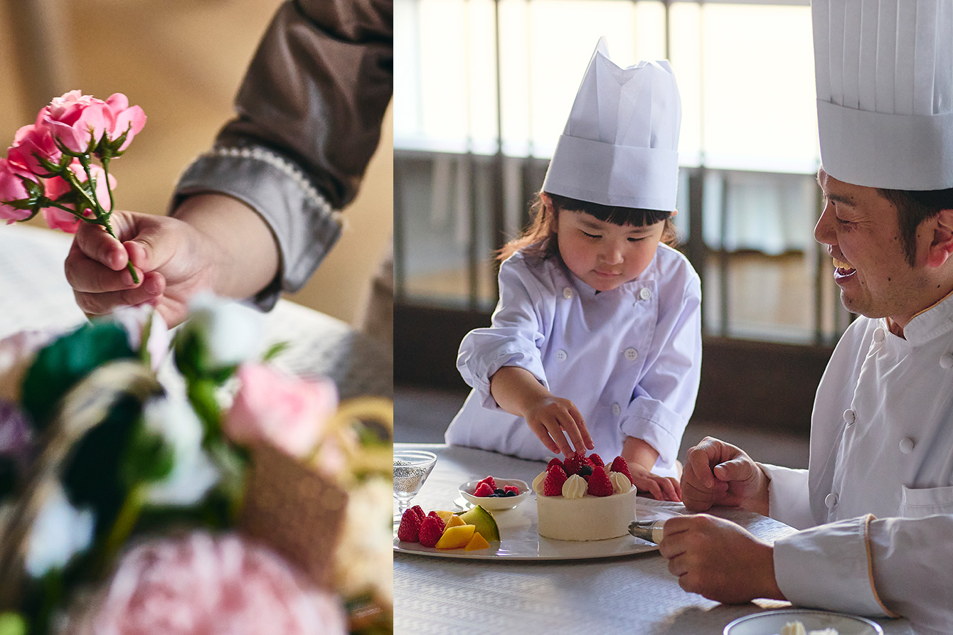 キッズパティシエ＆フラワーデザイナー体験イベント| ザ ストリングス 表参道