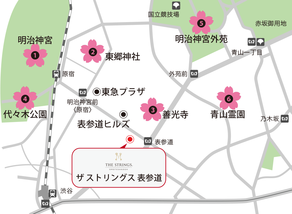 表参道　地図