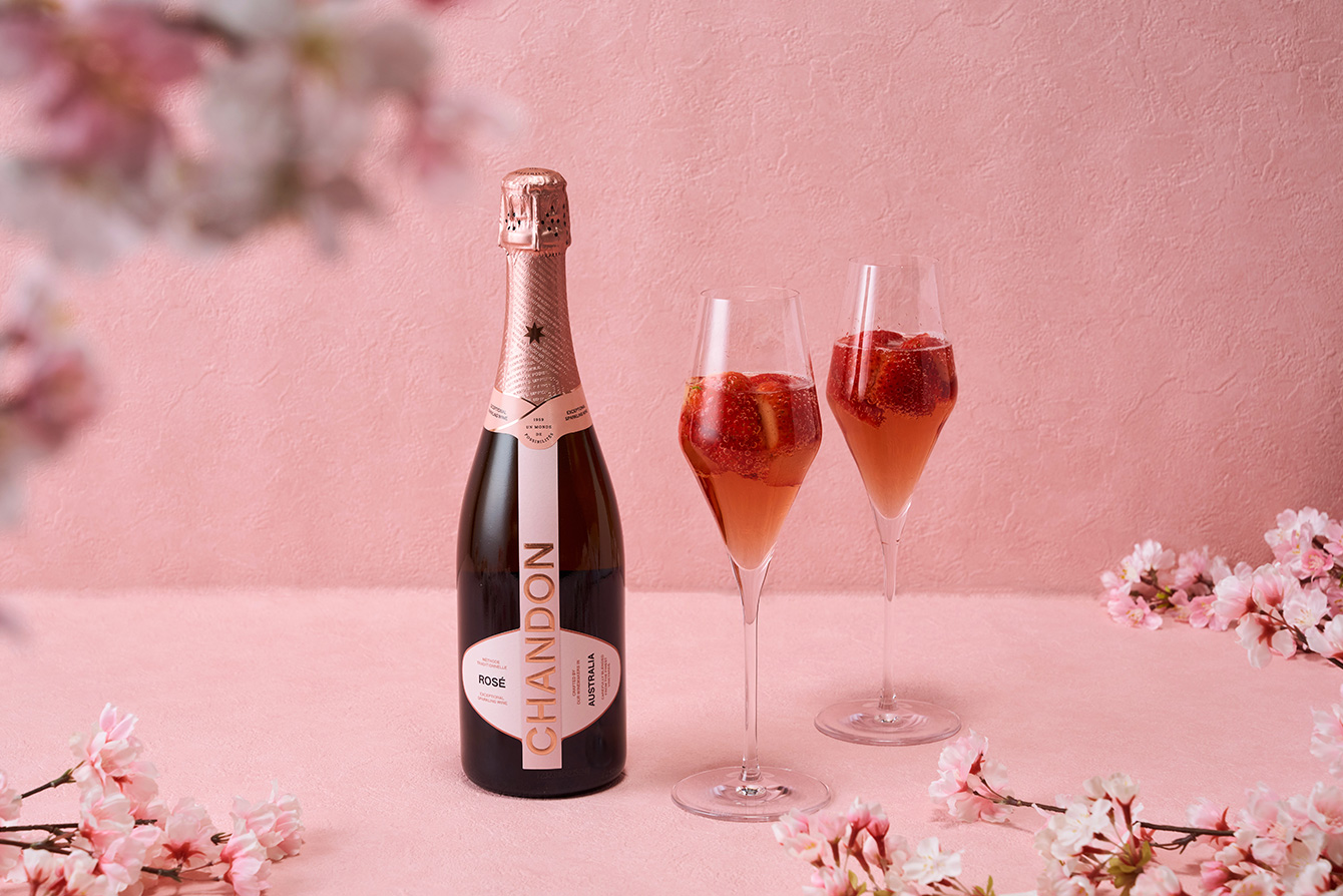 ロゼ・ブロッサム・ボヤージュ with シャンドン ロゼ