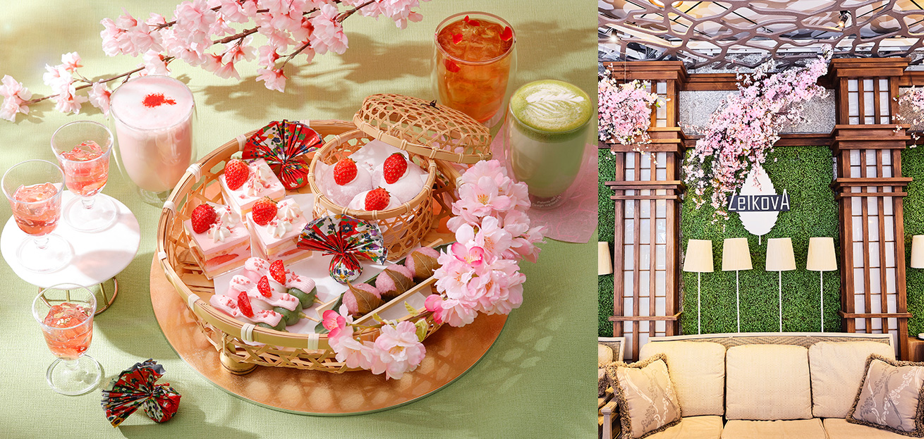 Manhattan Hanami Palette カフェ＆ダイニング ゼルコヴァ | ザ ストリングス 表参道