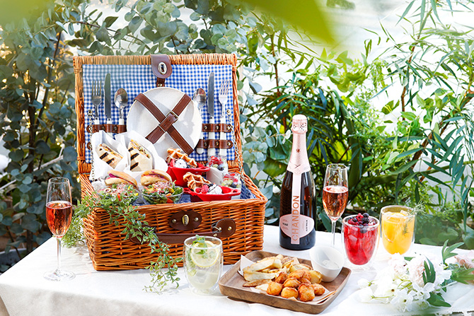 ピクニックバスケット カフェ＆ダイニング ゼルコヴァ ザ ストリングス 表参道