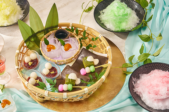 【ひんやり和スイーツ】サマーバンブースイーツプレート カフェ＆ダイニング ゼルコヴァ ザ ストリングス 表参道